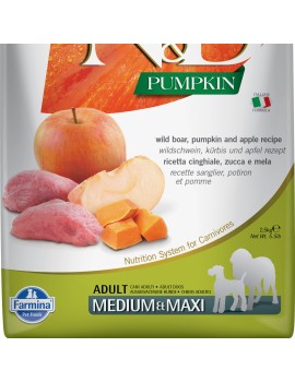 Farmina N&D Potiron Med/Maxi Sanglier&pomme