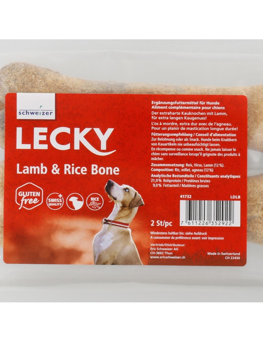 Lamb & Rice Bone 2 pces