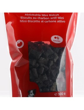 Biscuits naturels au charbon actif MINI 300 g
