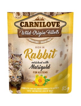 Carnilove Lapin&calendula Chaton sachet ragoût sauce 85 g