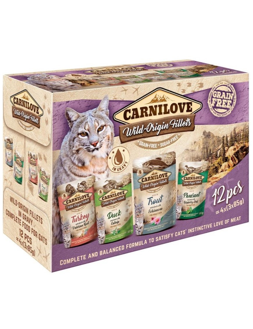 Carnilove Multipack sachet ragoût sauce 12x85 g
