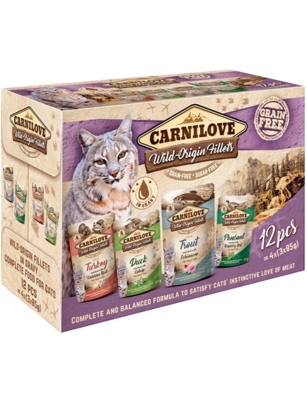 Carnilove Multipack sachet ragoût sauce 12x85 g