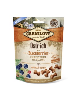 Carnilove Snacks Crunchy Autruche aux mûres 200 g