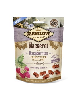 Carnilove Snacks Crunchy Maquereau aux framboises 200 g