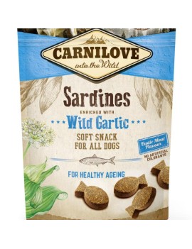 Carnilove Snacks Soft Sardines à l'ail des ours 200 g