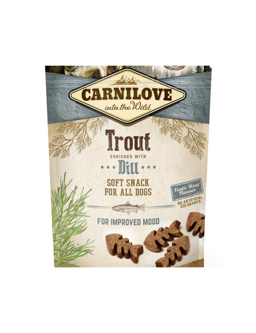 Carnilove Snacks Soft Truite à l'aneth 200 g