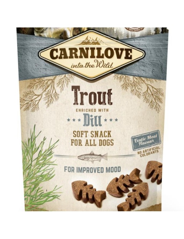 Carnilove Snacks Soft Truite à l'aneth 200 g