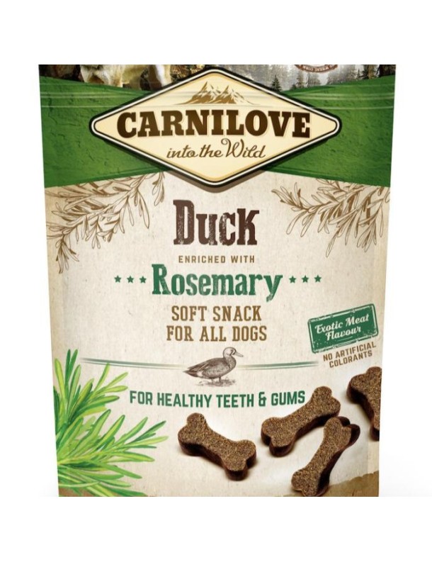 Carnilove Snacks Soft Canard au romarin 200 g