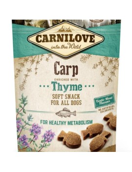 Carnilove Snacks Soft Carpe au thym 200 g