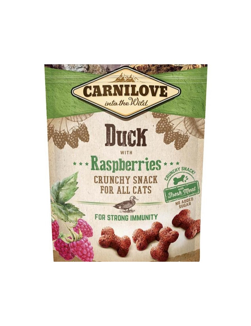 Carnilove Snacks Crunchy Canard&framboises 50 g