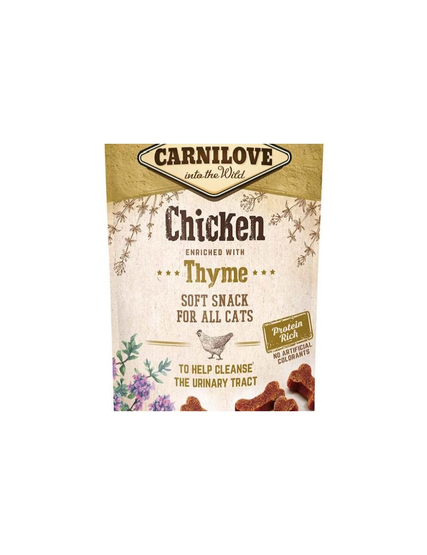 Carnilove Snacks Soft Poulet&thym 50 g