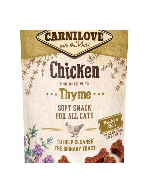 Carnilove Snacks Soft Poulet&thym 50 g