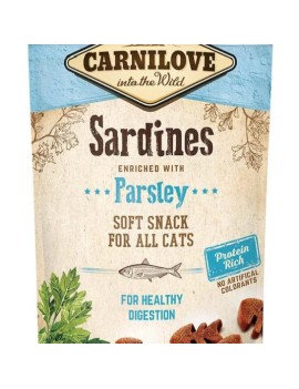 Carnilove Snacks Soft Sardine au persil 50 g