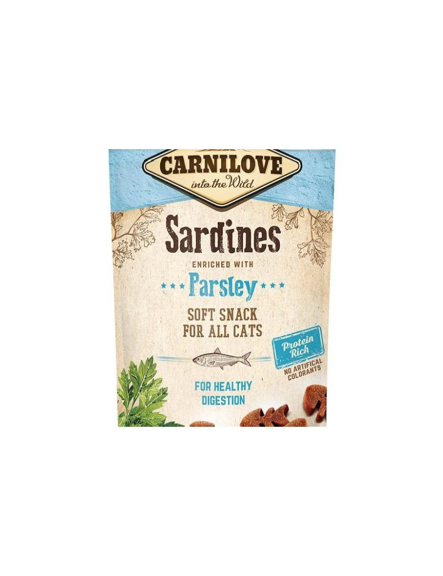 Carnilove Snacks Soft Sardine au persil 50 g