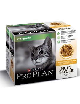 Pro Plan Nutrisavour sterilised Poulet 10x85 g