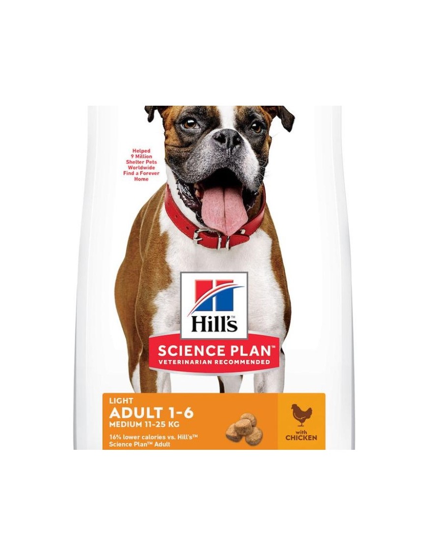 Hill's Science Plan Light Medium Poulet