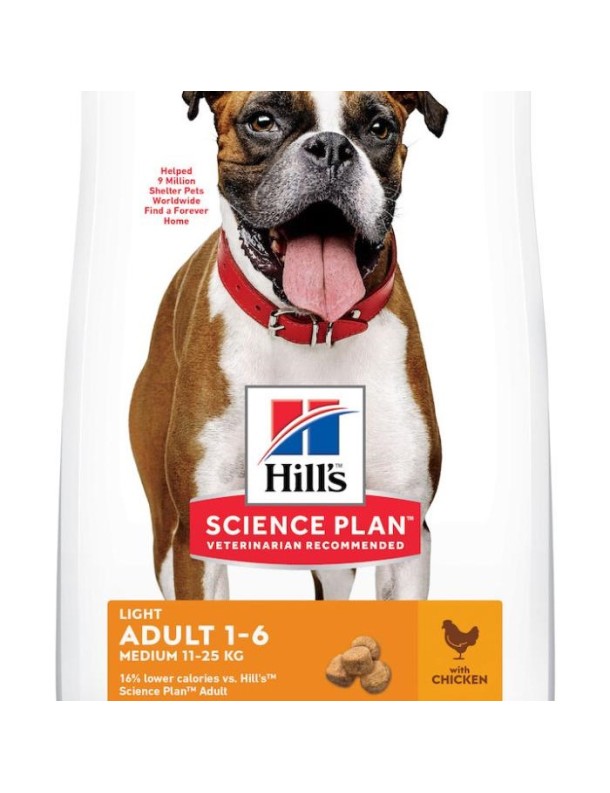 Hill's Science Plan Light Medium Poulet