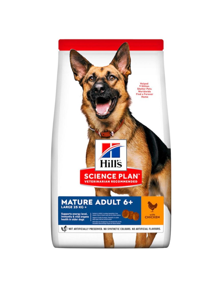 Hill's Science Plan Mature Large Poulet 14 kg