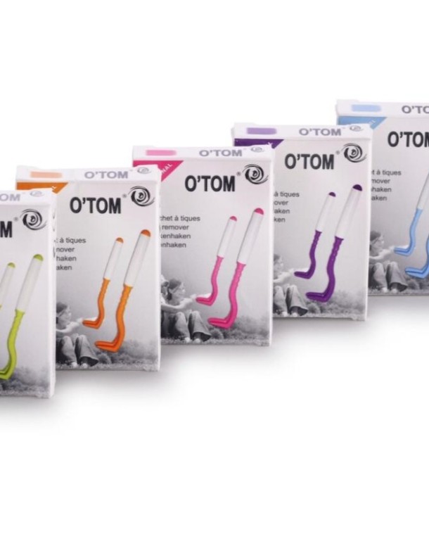O'TOM Crochet à tiques pack de 2 pces