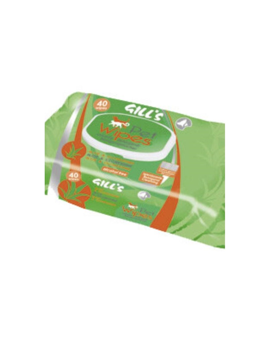 Gill's Lingettes nettoyantes à l'Aloé 40 pces