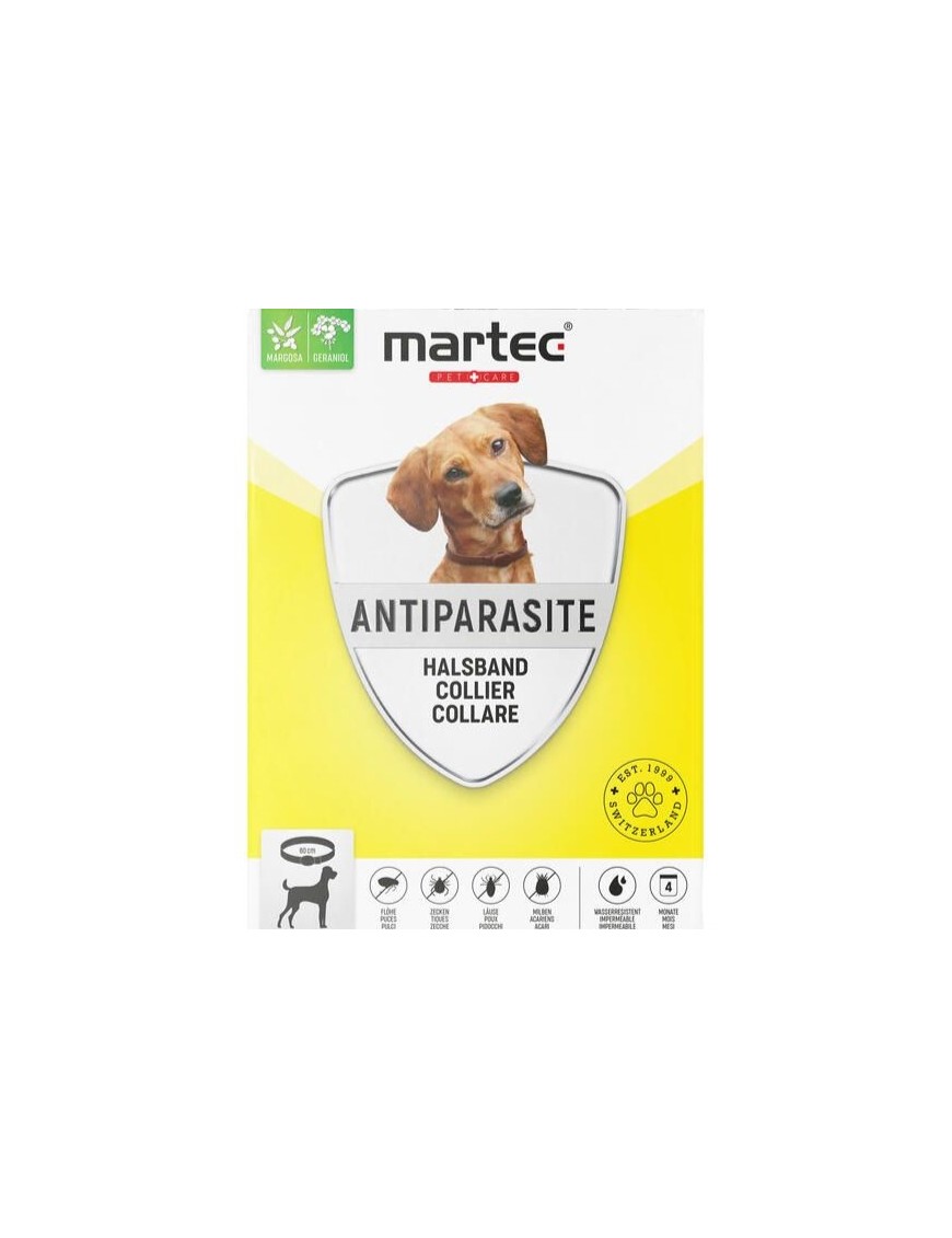 Collier antiparasitaires chien