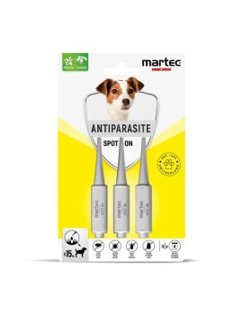 Pipettes antiparasitaire chien moins de 15 kg