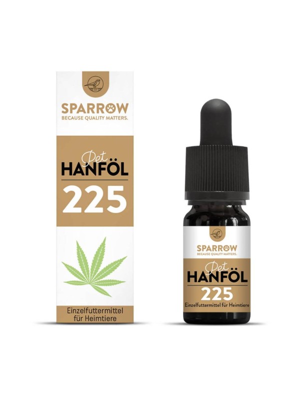Sparrow Huile de chanvre avec CBD 225 10 ml