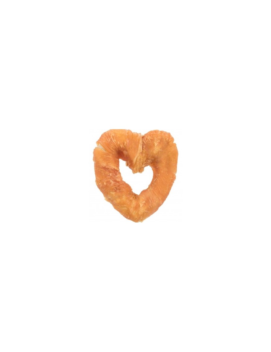 Coeur en peau de boeuf et poulet