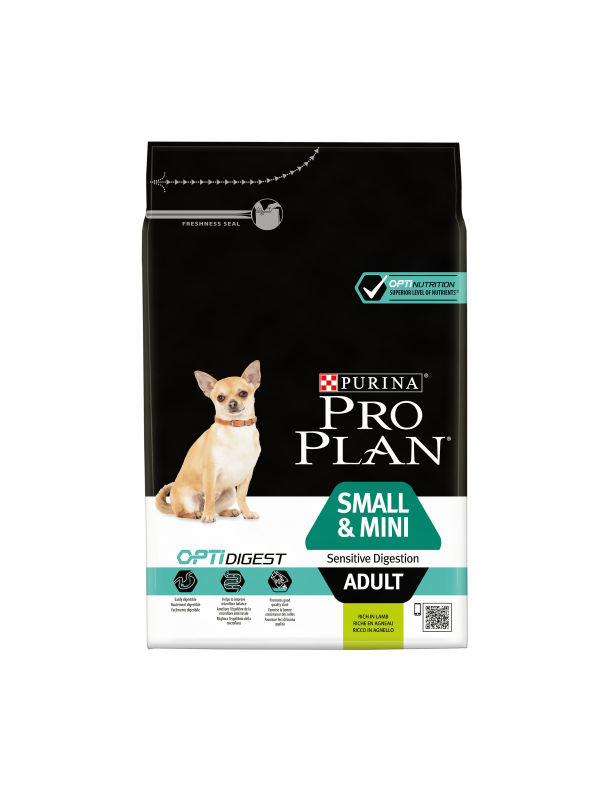 Pro Plan Adulte small & mini sensitive agneau 3 kg