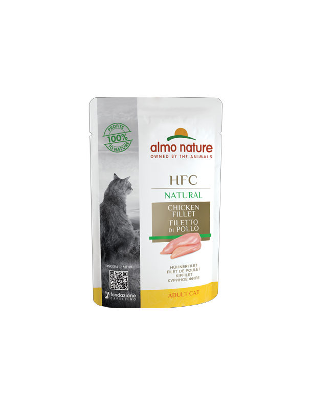 Almo Natural Filet de poulet sachet 55 g