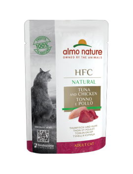 Almo Natural Thon et poulet sachet 55 g
