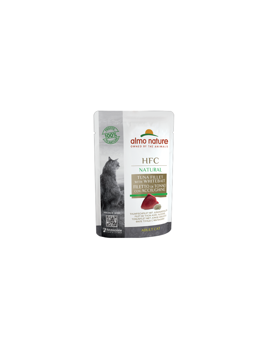 Almo Natural Thon et alevins sachet 55 g