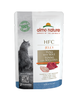 Almo Jelly Thon et sole sachet 55 g