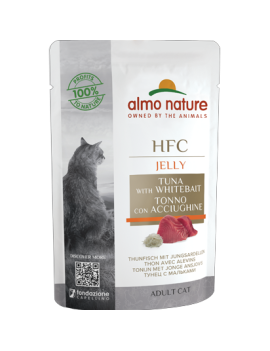 Almo Jelly Thon et alevins sachet 55 g