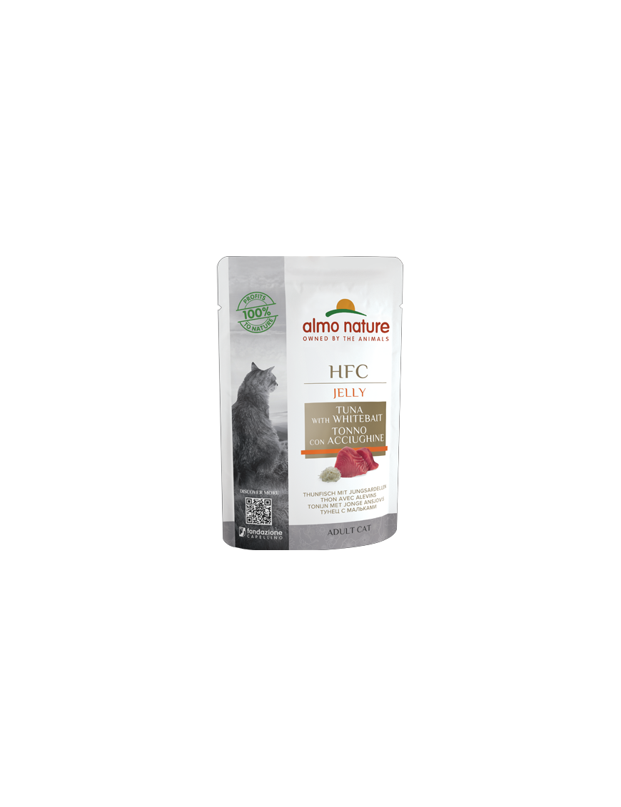 Almo Jelly Thon et alevins sachet 55 g