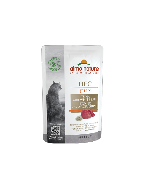 Almo Jelly Thon et alevins sachet 55 g