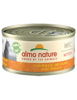 Almo Natural Kitten au poulet boîte 70 g