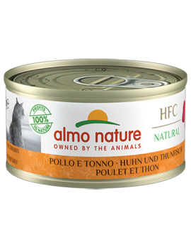 Almo Natural Poulet et thon boîte
