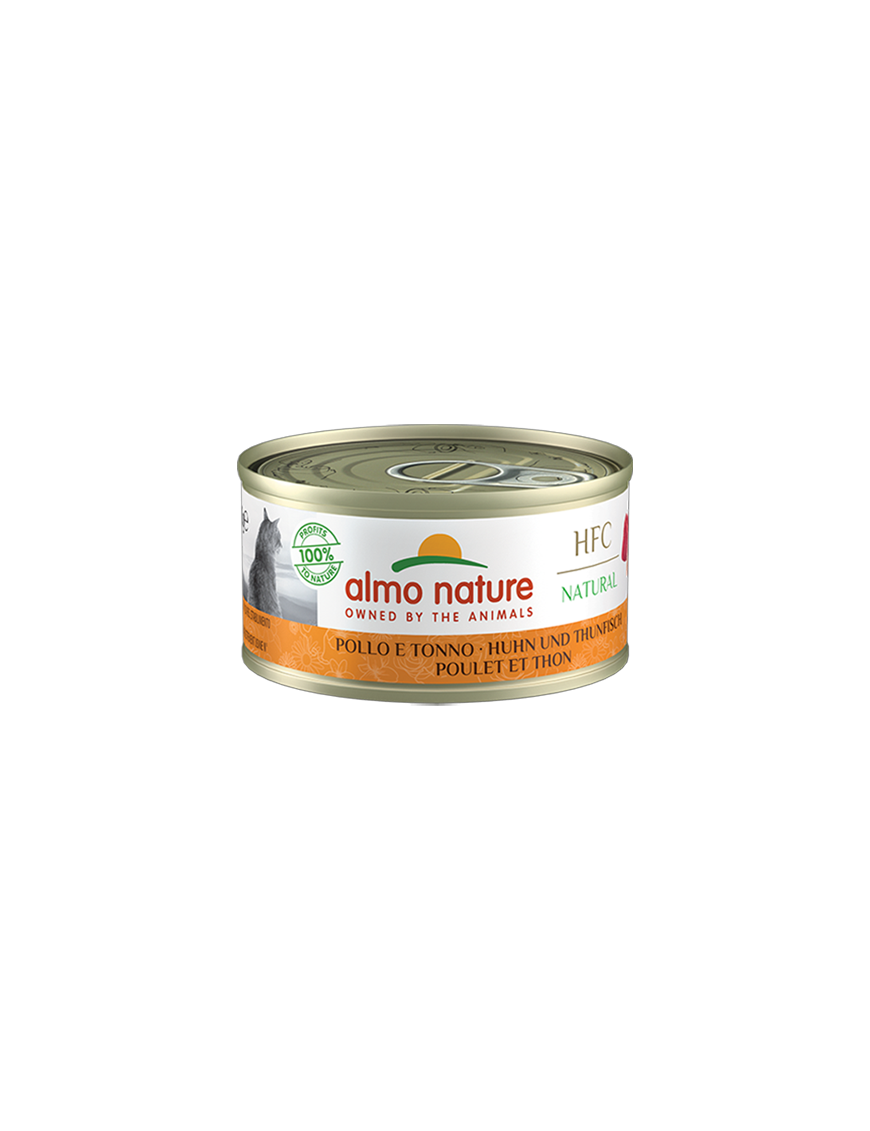Almo Natural Poulet et thon boîte
