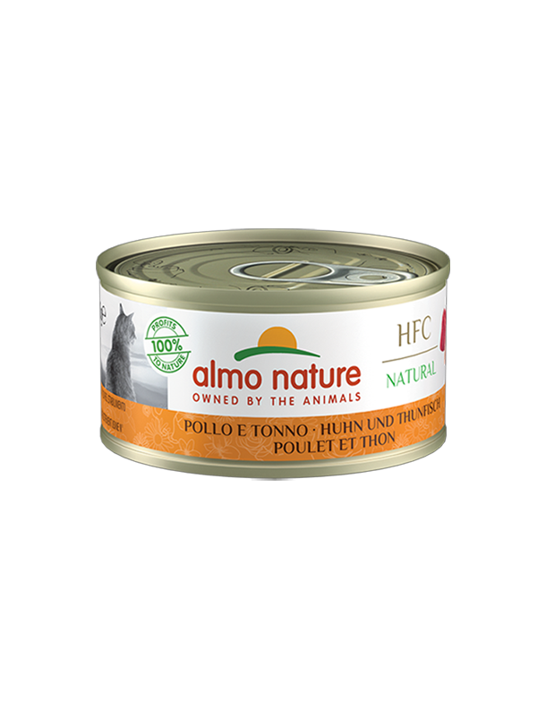 Almo Natural Poulet et thon boîte