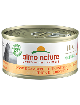 Almo Natural Thon et crevettes boîte