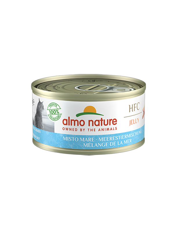 Almo Jelly Mélange de la mer boîte 70 g