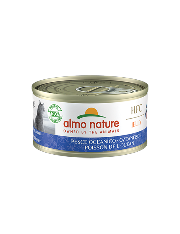 Almo Jelly Poisson de l'océan boîte 70 g