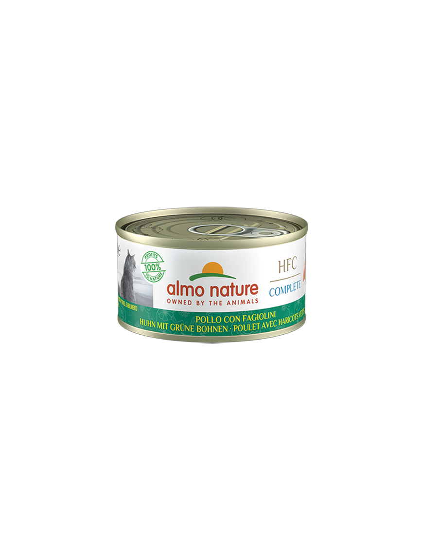 Almo Complete Poulet avec haricots verts boîte 70 g