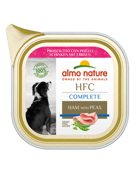 Almo Complete Jambon et pois barquette 85 g