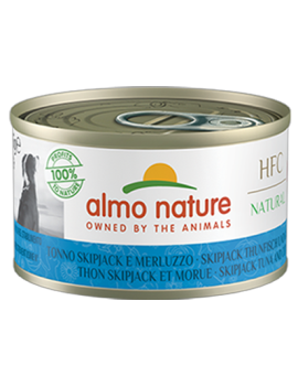 Almo Natural Thon Skipjack et morue boîte 95 g