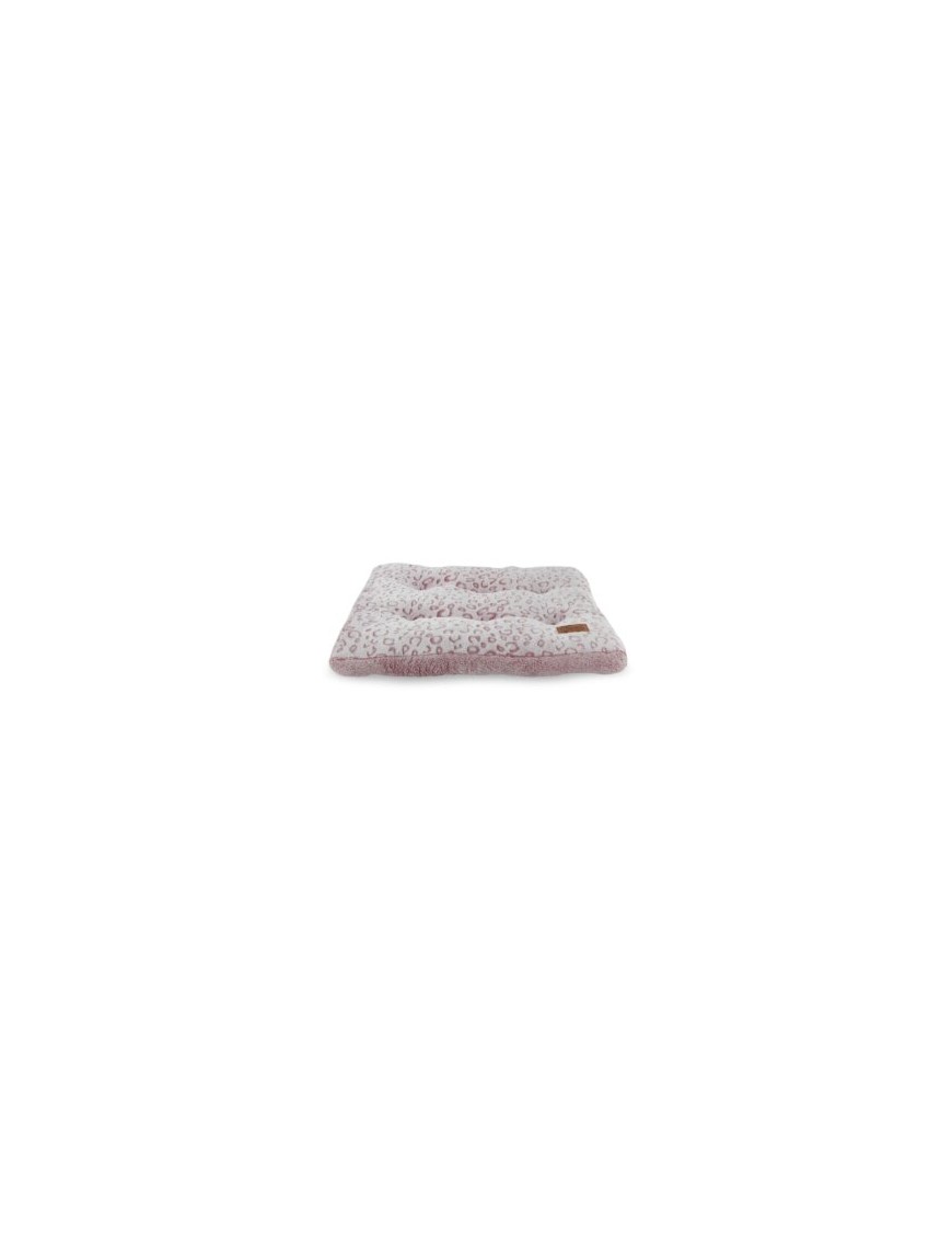Lit pour chien Blanc/rose