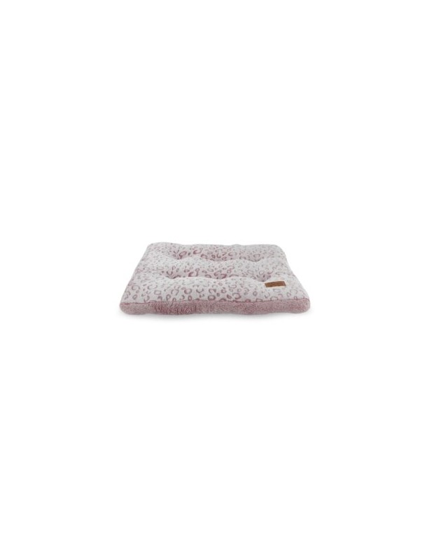 Lit pour chien Blanc/rose