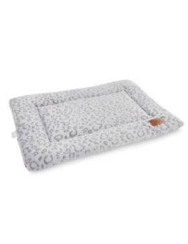 Lit pour chien Blanc/gris
