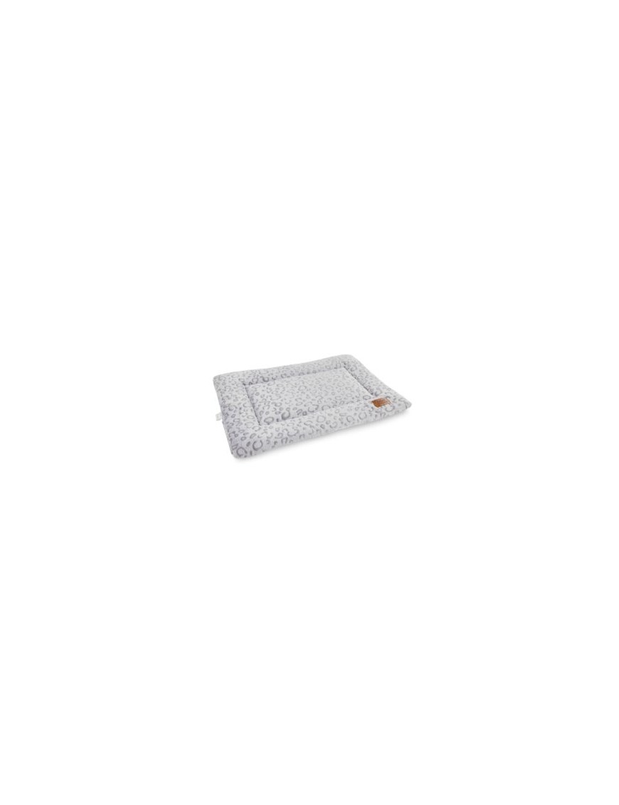 Lit pour chien Blanc/gris